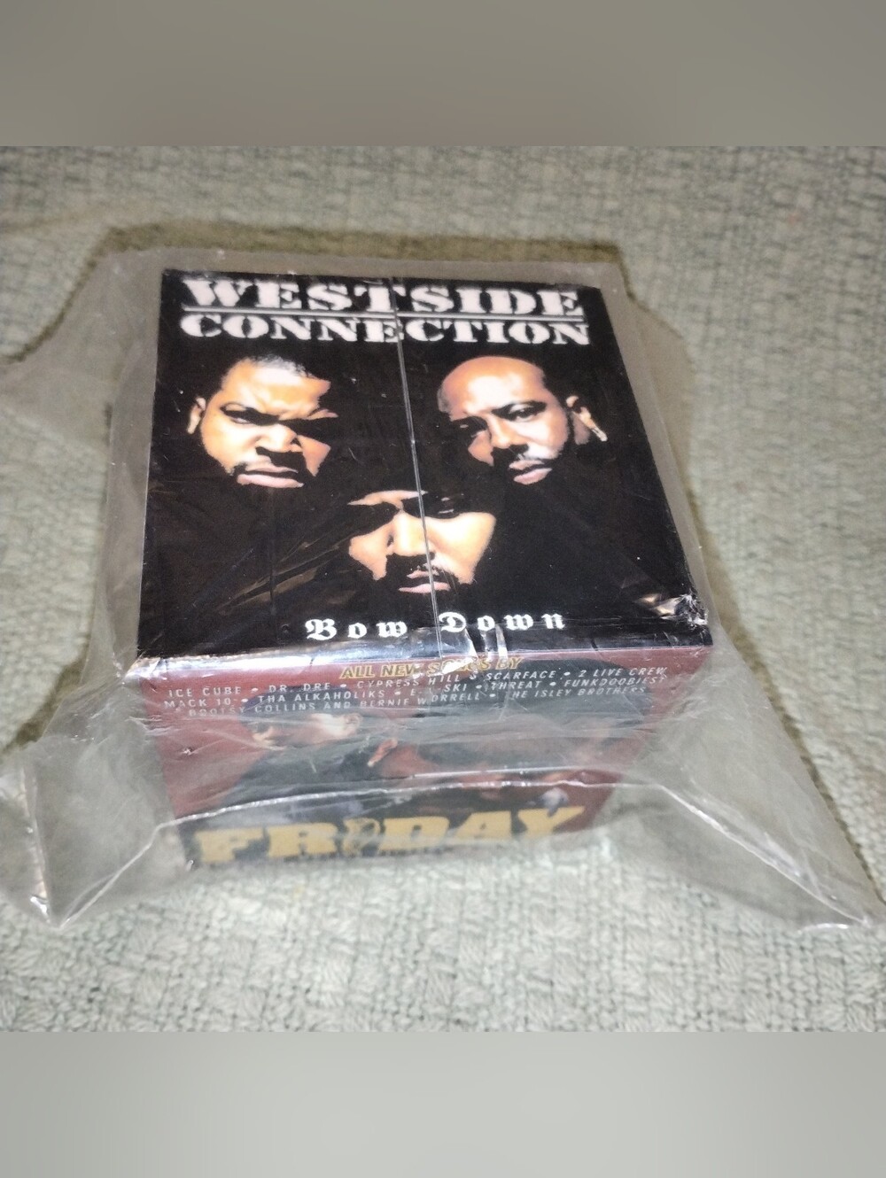 🎤 RARE SEALED 90s ICE CUBE PROMO FOLDING PUZZLE CUBE PRIORITY RECORDS HIP HOP